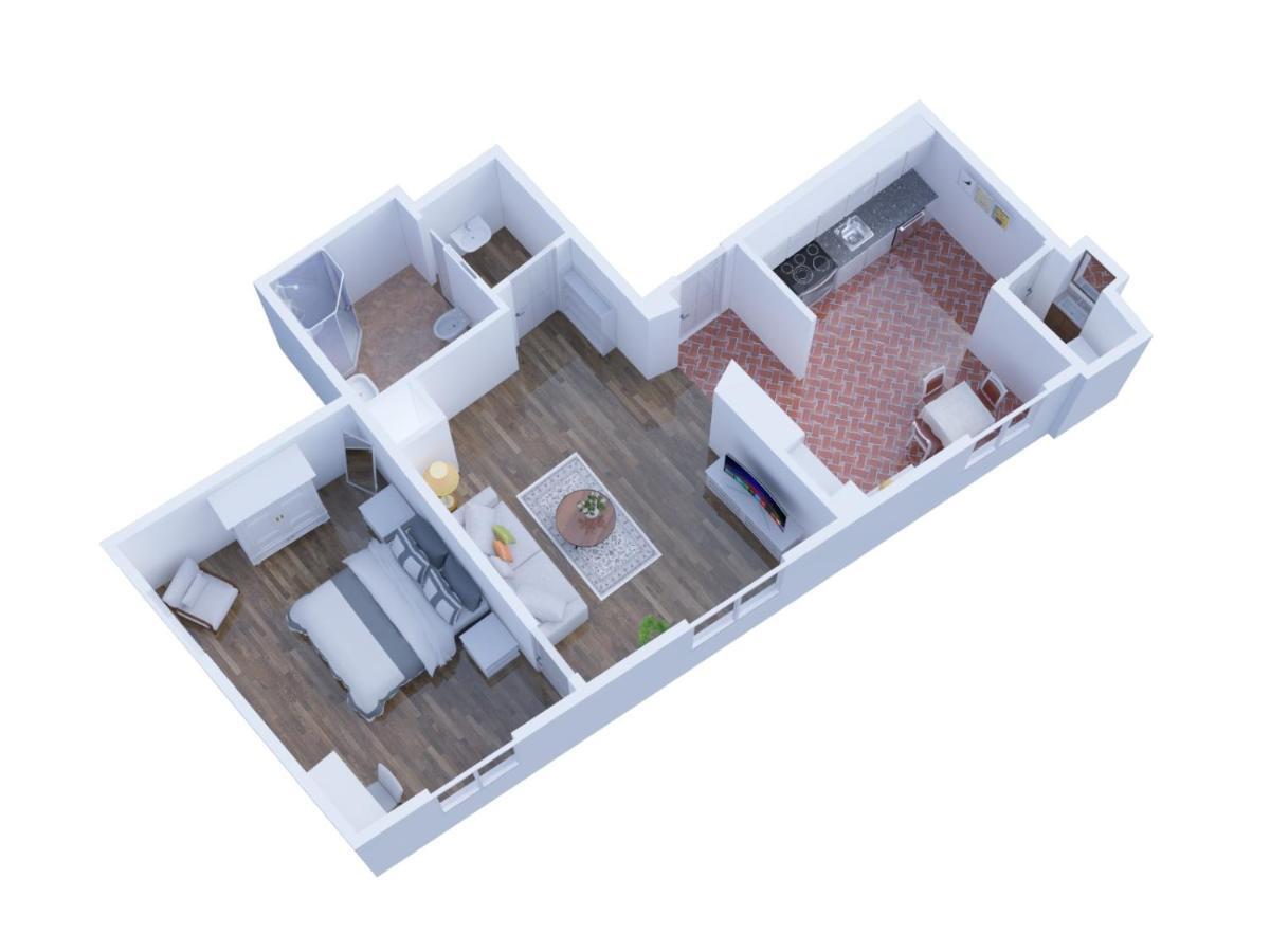 Mercatale Apartment Prato  Bagian luar foto