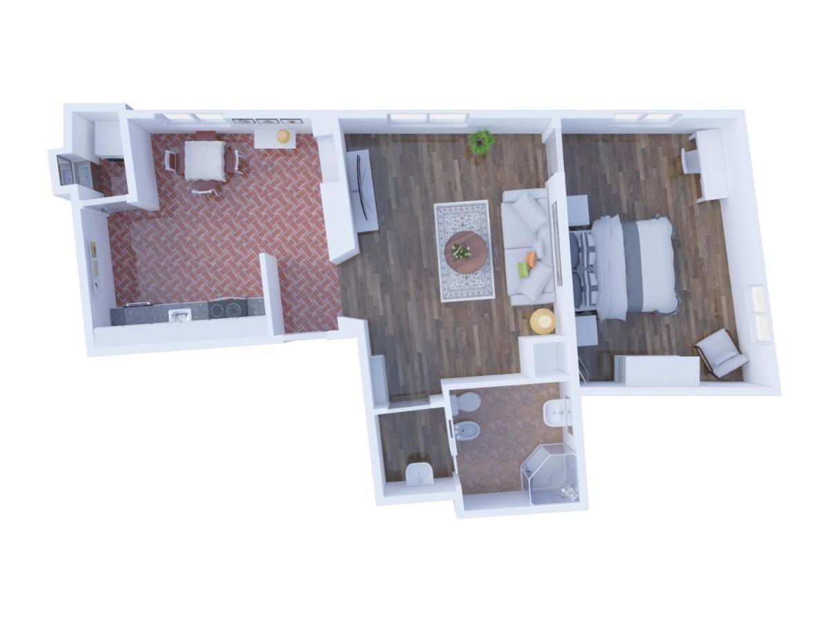 Mercatale Apartment Prato  Bagian luar foto